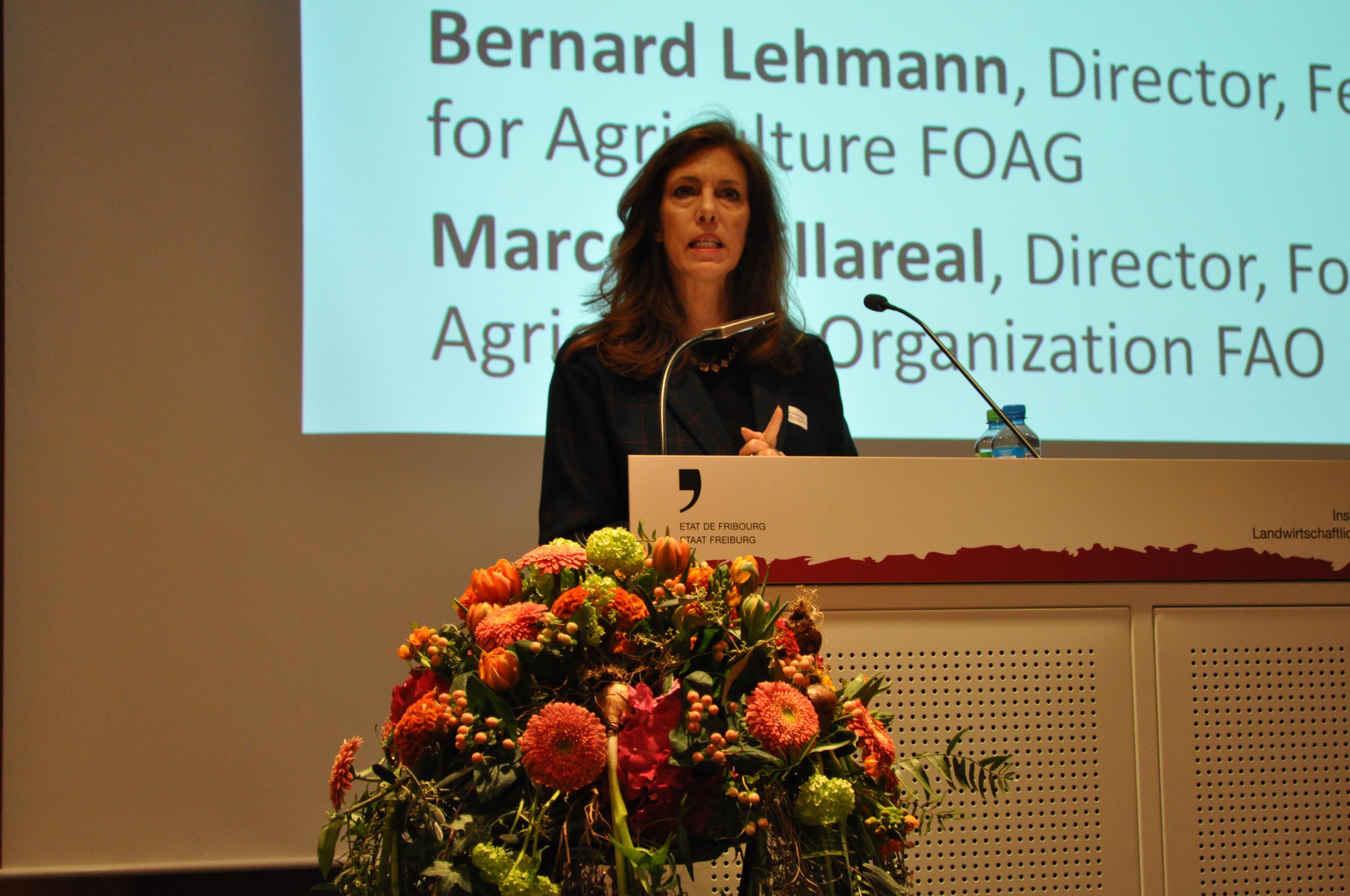 Marcela Villareal, directrice de la Food and Agriculture Organization (FAO)